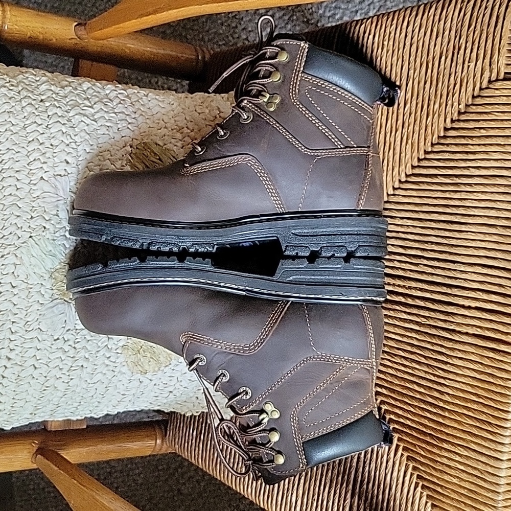 Wolverine Nolan composite toe, waterproof boots, brown, size 9M - Picture 5 of 15